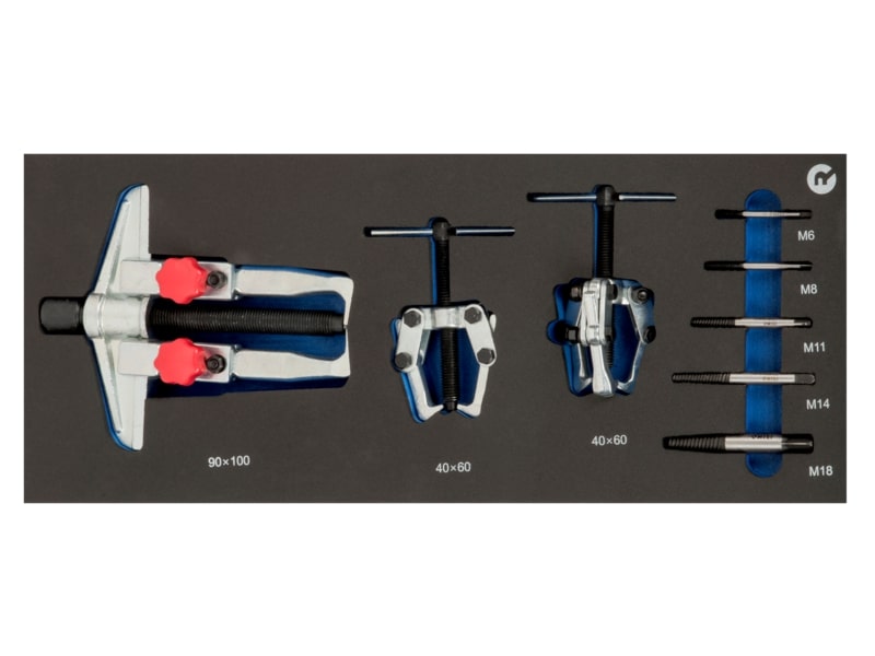 Stud extractors and pullers set 8pcs 1/3 foam Irimo