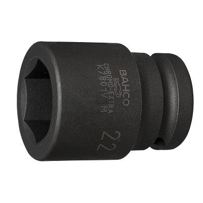 Hexagon impact socket K7801VM 17mm, 1/2"