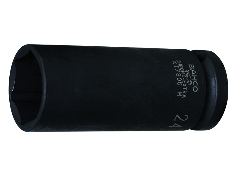 Hexagon deep impact socket K7806M 22mm 1/2"
