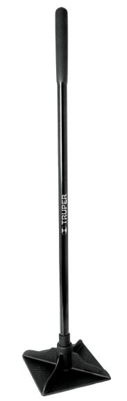 Hand tamper 254x254mm base, steel handle 1220mm Truper®