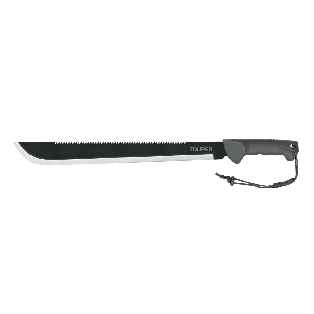 Double edge machete, sharp + saw, 46cm, with sheath Truper®