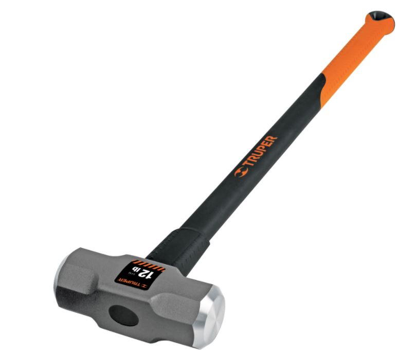 Kaheksanurkne kuvalda 2700g, klaasfiiber varrega 91cm Truper®