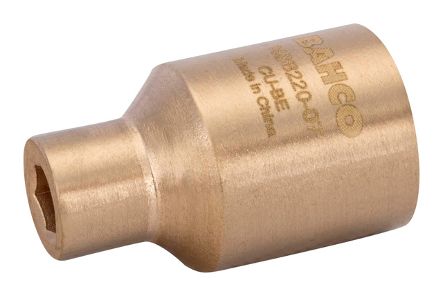 Non-Sparking hex socket Bahco CU-BE, 11mm 1/2"