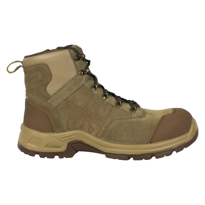 High-Rise safety shoes North Ways Fischer 7075, Beige size 45