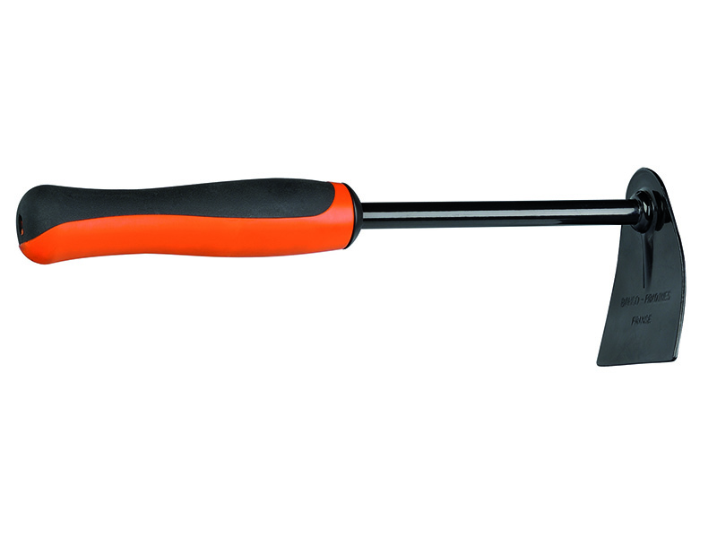 Hoe, bimaterial handle
