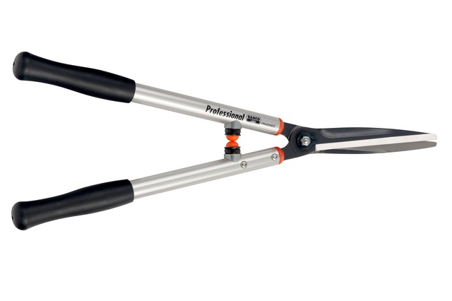 Profesionālas dzīvžogu šķēres 650mm ar īsiem rokturiem (36cm)