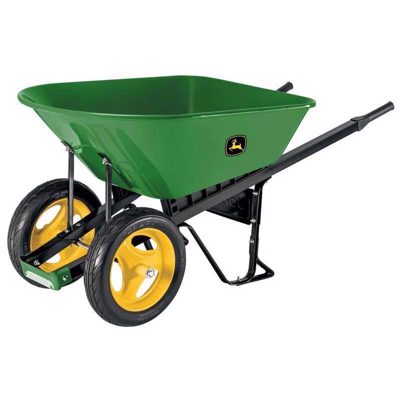 Kaherattaline aiakäru metallist kastiga 120L John Deere®
