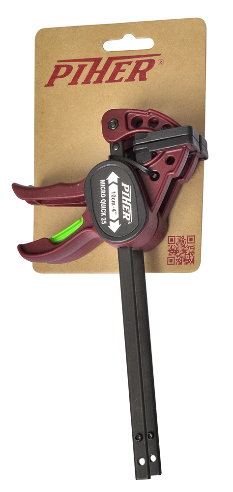 Micro quick clamps 2pcs, 10cm max 25kg