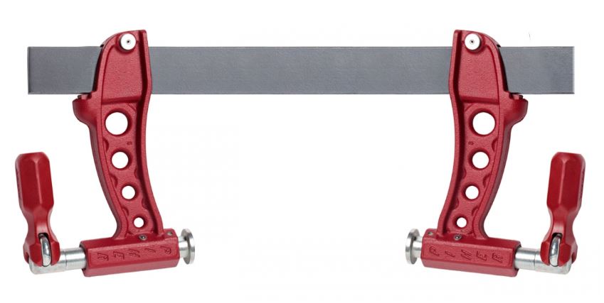 Pitskruvi Maxipress R 120cm, kahe pööratava haaraga, max 10000N
