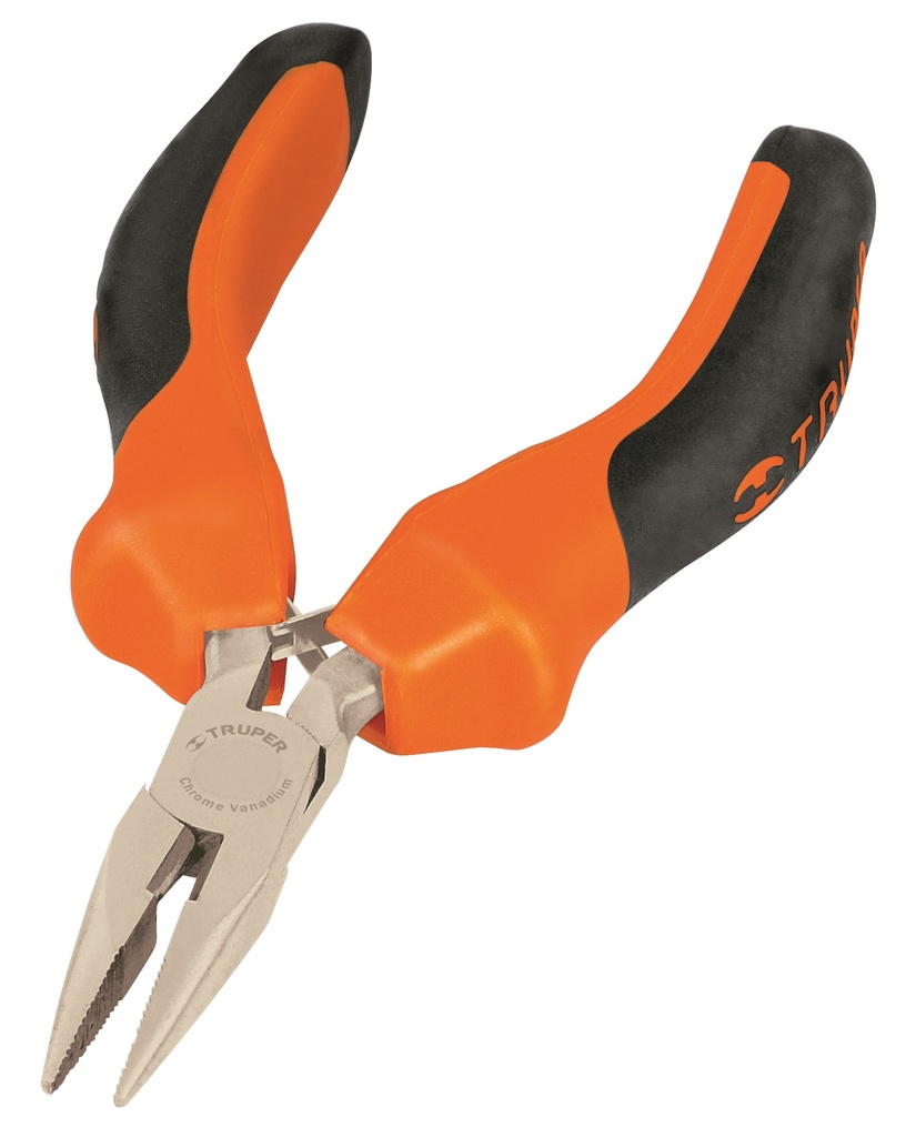 Mini long nose pliers 120mm comfort grip Truper®