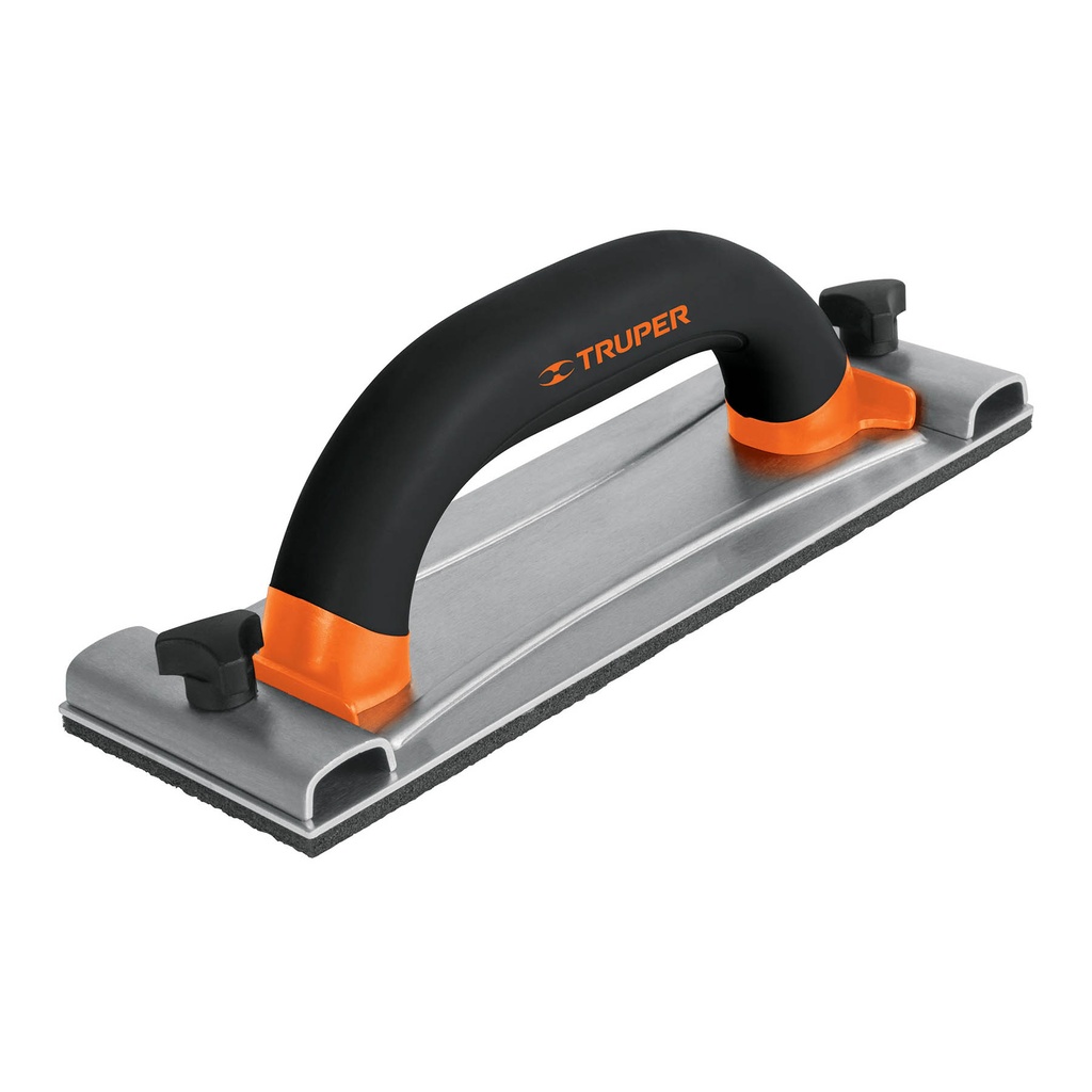 Hand sander with metallic base plate 8x24cm Truper®