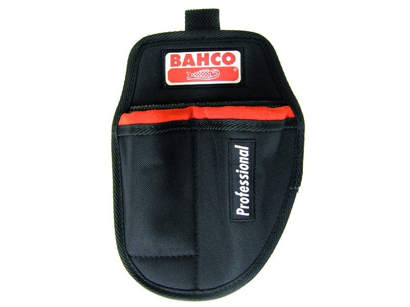 Practical secateur holster wiht additional pocket for grinding stone or grafting knife