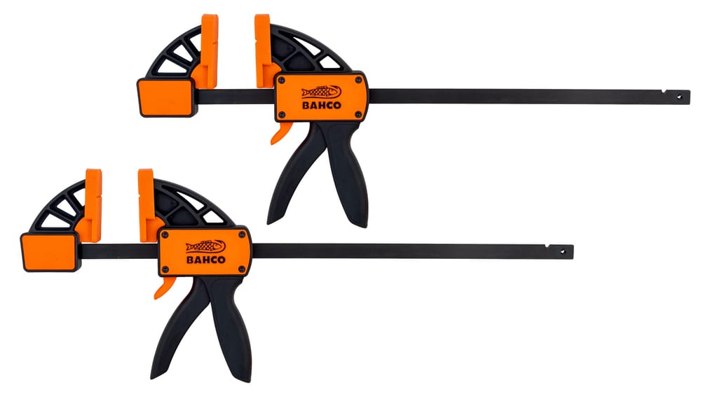 One-handed mini quick clamps 2pcs max 150mm