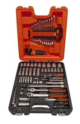 Bahco muciņatslēgu komplekts 1/4" & 1/2" 103 gab