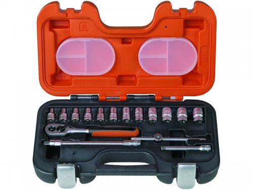 Socket set 1/4" 16pcs