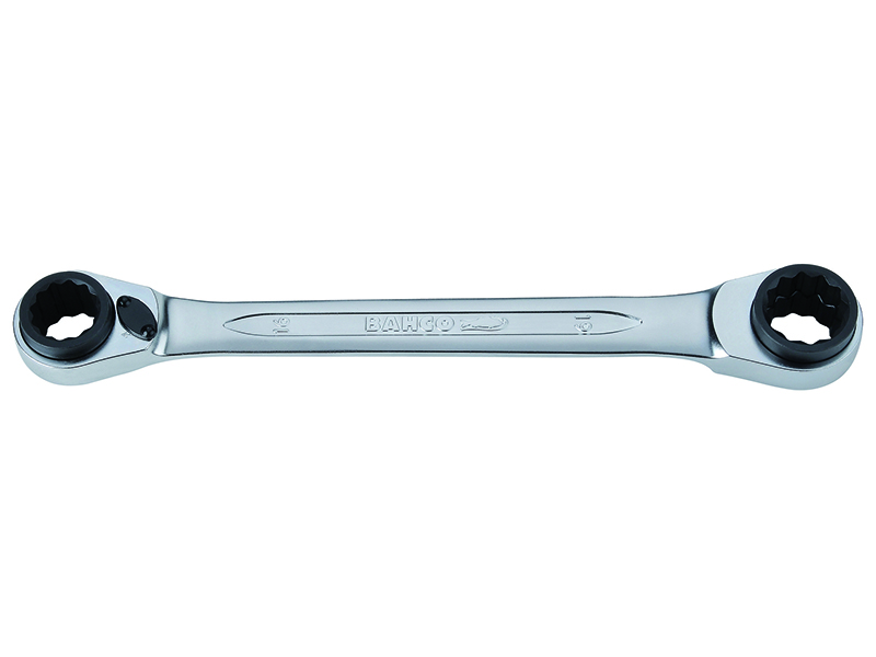 Ratcheting box spanner 16x17-18x19mm