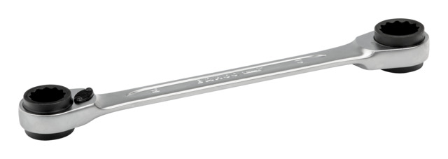 Ratchet wrench double flat