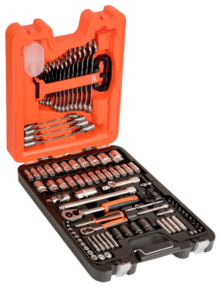 Muciņatslēgu komplekts 1/4" & 1/2" 94 gab