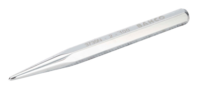 Centre punch with hexagonal shank 8/150mm