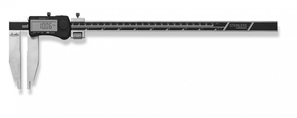Digital caliper 300x150mm 0,03mm DIN 862, INOX