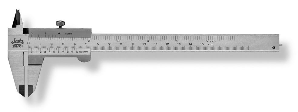 Nihik mudel 252 150x40mm 0,05mm DIN 862