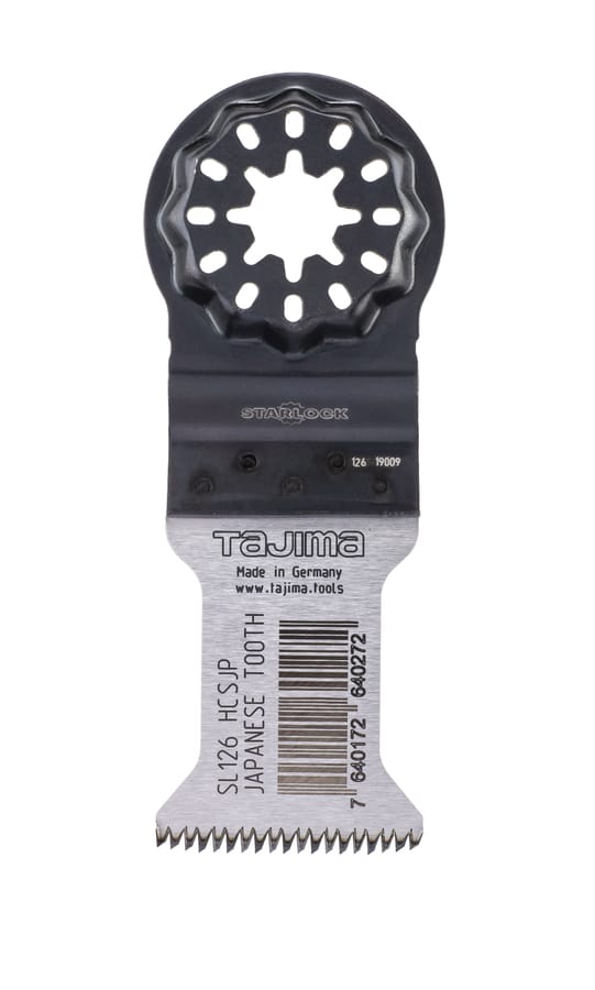 Multitool saw blade HCS 50x35mm, Japanese toothing. Starlock