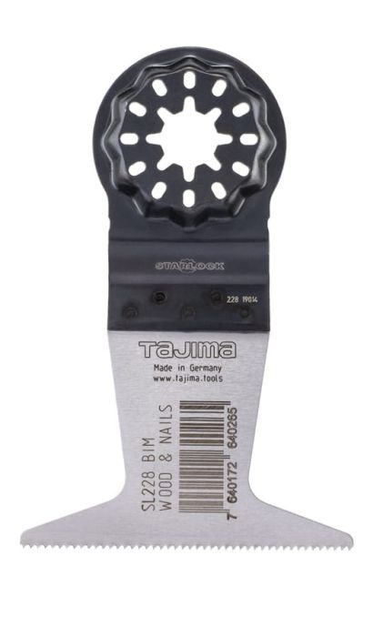 Multitööriista saetera bimetall 50x65mm, naeltega puidule, Starlock (50tk pakis)