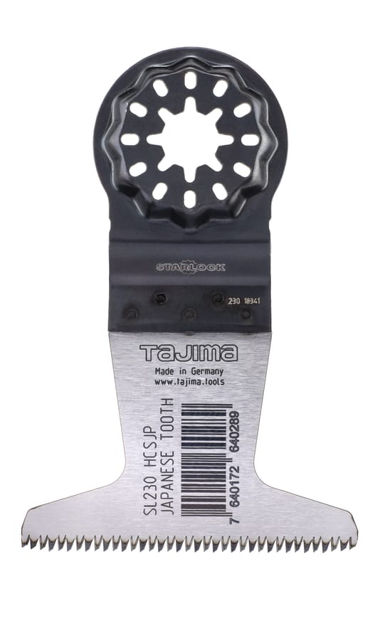 Multitool saw blade HCS 50x65mm, Japanese toothing. Starlock