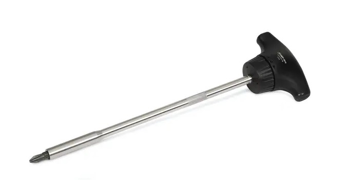 T-Handle Ratcheting Magnetic Long Screwdriver 10"  (25cm)