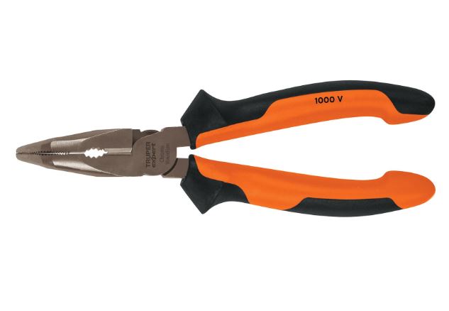 Bent snipe nose pliers 150mm Truper®