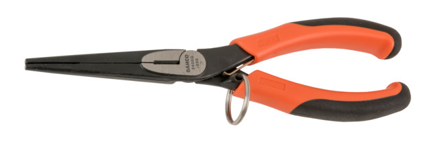 Snipe nose pliers Ergo, long 160mm with safety spring