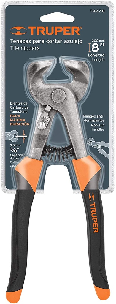 Tile nippers with carbide tungsten jaws Truper®