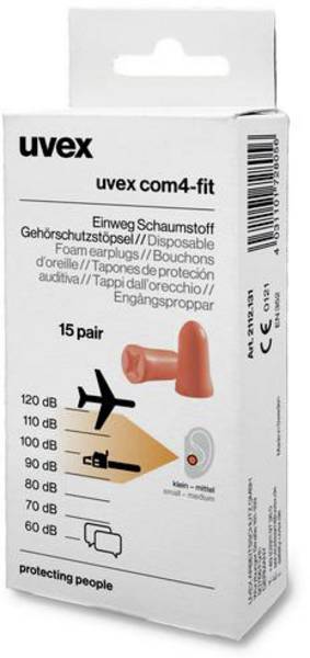 Uvex ear plugs com4-fit Minibox