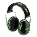 Защитные наушники  Uvex K1 SNR: 28dB, зеленые