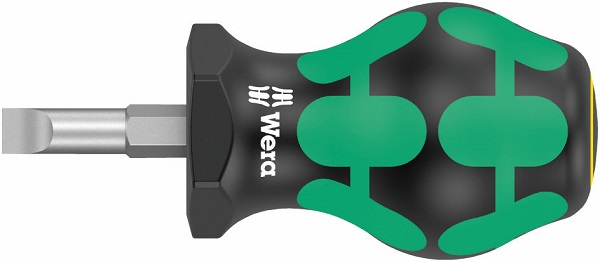 Wera 335 Stubby screwdriver SL 1,2 x 6,5 x 25 mm