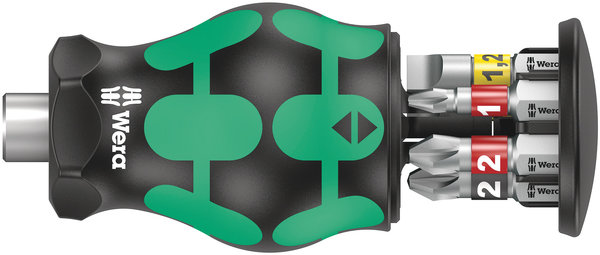 Wera Kraftform Kompakt mini kruvikeeraja, 6x PH,PZ, SL otsakud