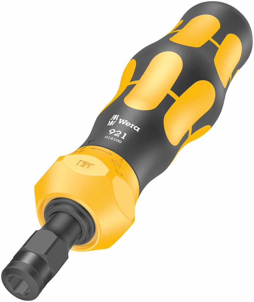 Wera 921 Kraftform Plus impact screwdriver handle for 1/4" bits