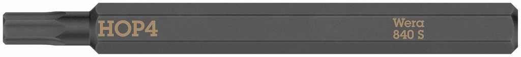 Wera 840 S bit for impact screwdriver Hex-Plus 4,0 x 70 mm