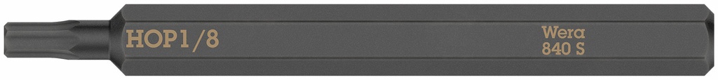 Wera 840 S löök-kruvikeeraja otsak Hex-Plus 1/8" x 70 mm