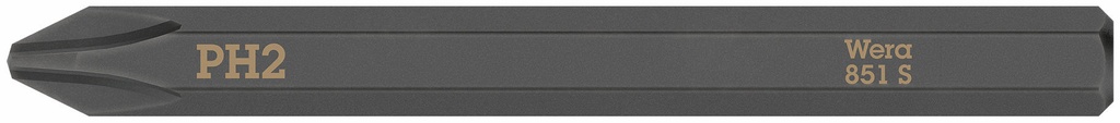Wera 851 S bit for impact screwdriver PH 3 x 70 mm