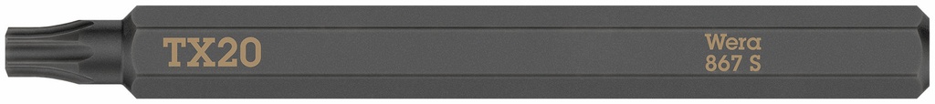 Wera 867 S löök-kruvikeeraja otsak TORX 20 x 70 mm