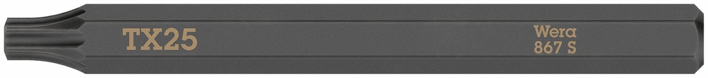 Wera 867 S bit for impact screwdriver TORX 25 x 70 mm