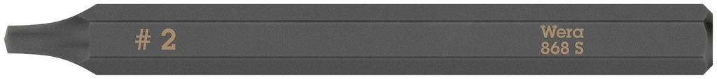 Wera 868 S bit for impact screwdriver # 2 x 70 mm
