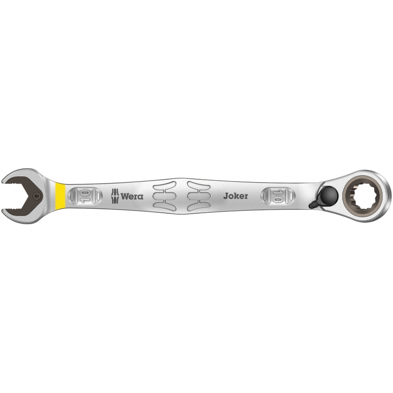 Ratcheting combination wrench, with switch leverJoker Switch 10