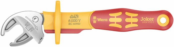 Wera Joker VDE 6004 self-setting adjustable wrench S 10-13mm