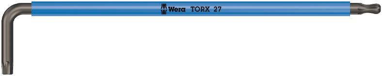 Wera L-key Multicolour, with ballend, long TX 27 x 172mm