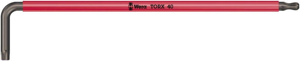 Wera L-key Multicolour, with ballend, long TX 40 x 224mm