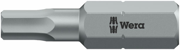 Wera 840/1 Z HEX-Plus bit 3.0 x 25mm, tamper proof