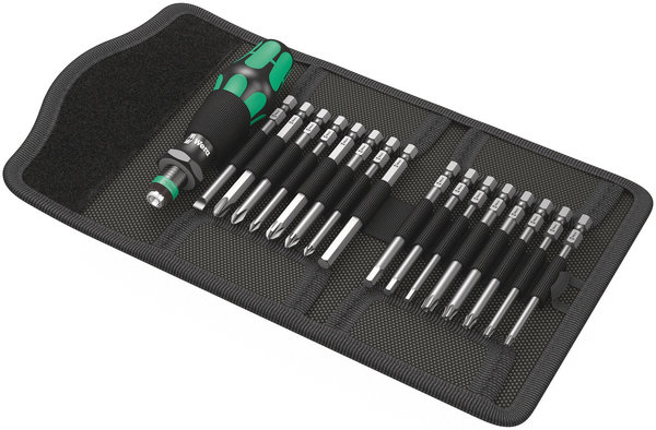 Wera Kraftform Kompakt 60 screwdriver set with 89mm interchangeable blades 17pcs