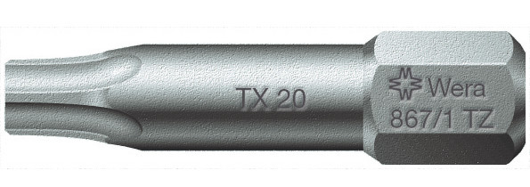 Wera Torsion otsak TORX T15 x 25mm, 867/1 TZ